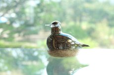 画像9: 北欧アートガラス/ビンテージガラス/Oiva Toikka/オイバ・トイッカ/Nuutajarvi/ヌータヤルヴィ/Hippiainen/ヒッピアイネン?/少し大きめ/ラスター (9)