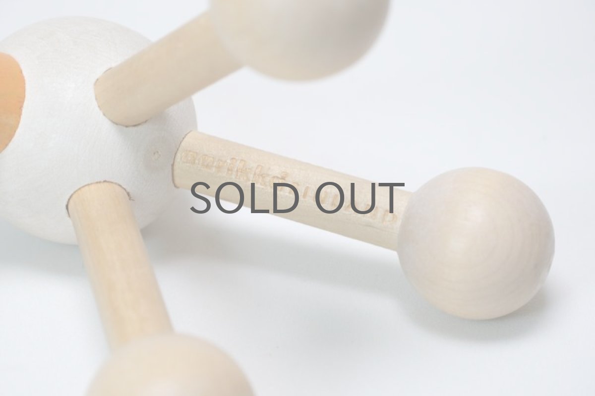 画像4: 北欧インテリアビンテージ雑貨/フィンランド製/aarikka/アーリッカ/木製オブジェ/大きなくちばしの小鳥 (4)