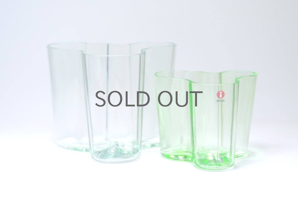 画像6: iittala/イッタラ/ALVAR AALTO/Savoy vas/アルヴァ・アアルトコレクション ベース/H9.5cm /アップルグリーン (6)