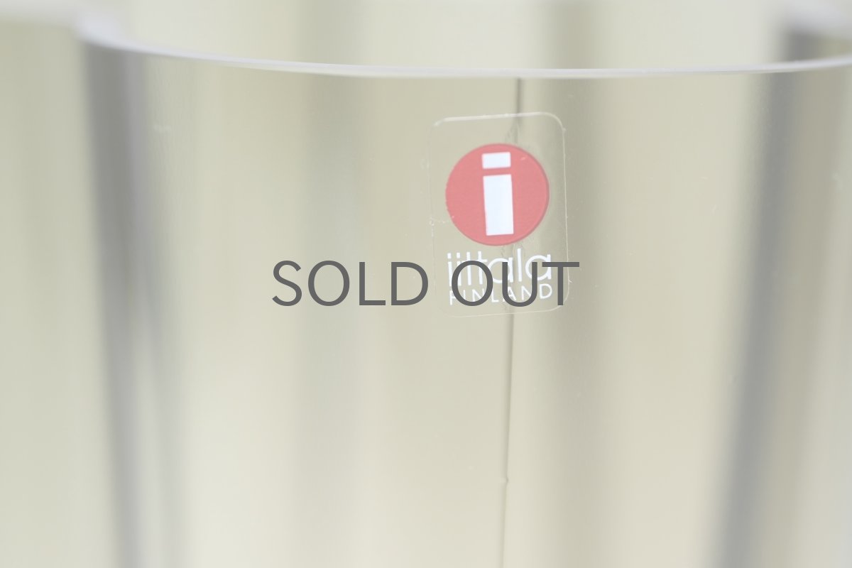 画像2: iittala/イッタラ/ALVAR AALTO/Savoy vas/アルヴァ・アアルトコレクション ベース/H12cm/グレー/BOX付き (2)