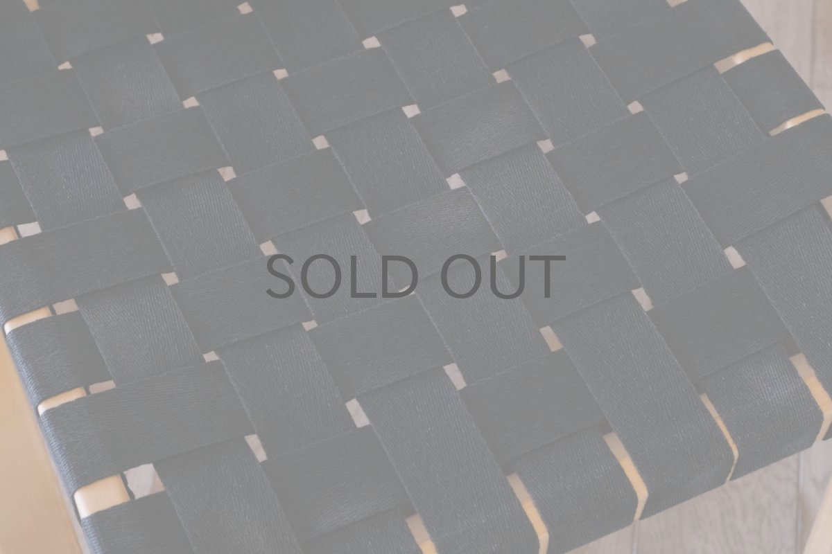 画像5: 北欧ビンテージ家具/artek/アルテック/フィンランド/Alvar Aalto/アルヴァ アアルト/No.45/アームチェア/ウェービングバンド/ブラック/No.2 (5)