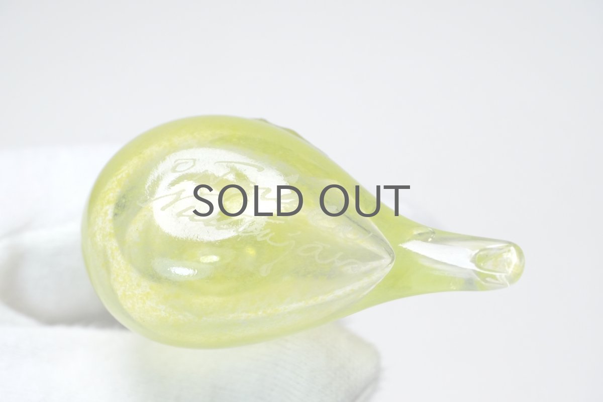 画像5: 北欧アートガラス/iittala/イッタラバード/Oiva Toikka/オイバトイッカ/Hippiainen/ヒッピアイネン/Golden-Crested Kinglet/イエロー (5)