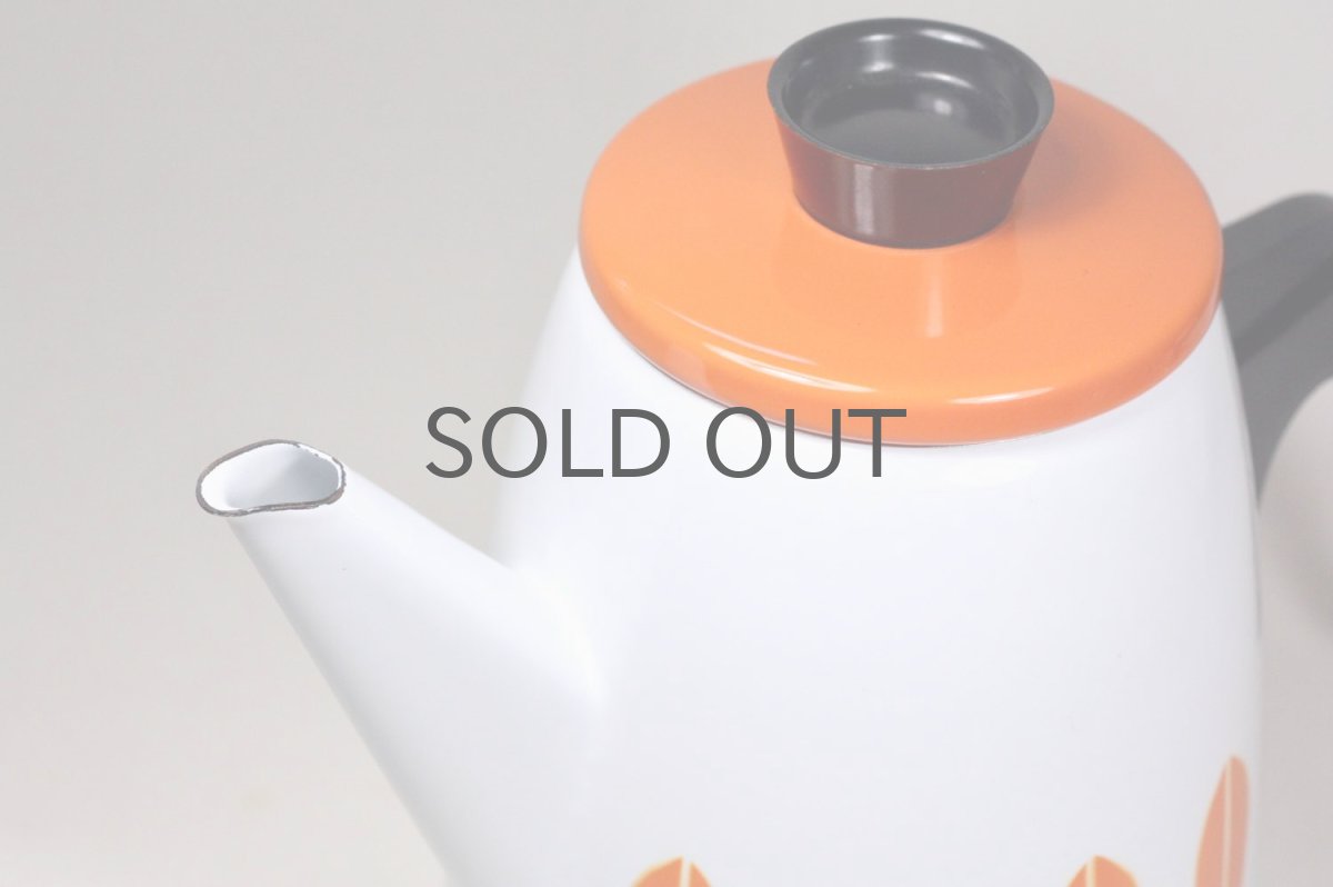 画像4: CATHERINE HOLM /Lotus /キャサリンホルム/ ロータス/コーヒーポット/オレンジ/超美品 (4)