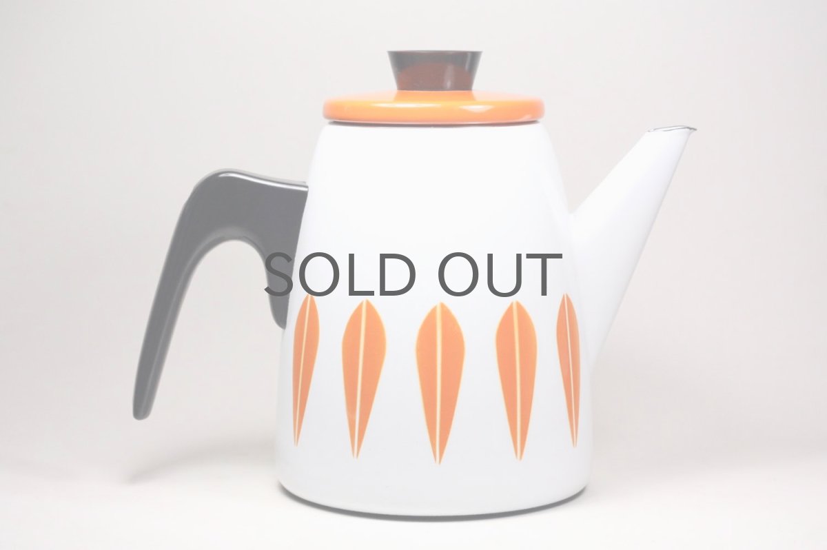 画像2: CATHERINE HOLM /Lotus /キャサリンホルム/ ロータス/コーヒーポット/オレンジ/超美品 (2)