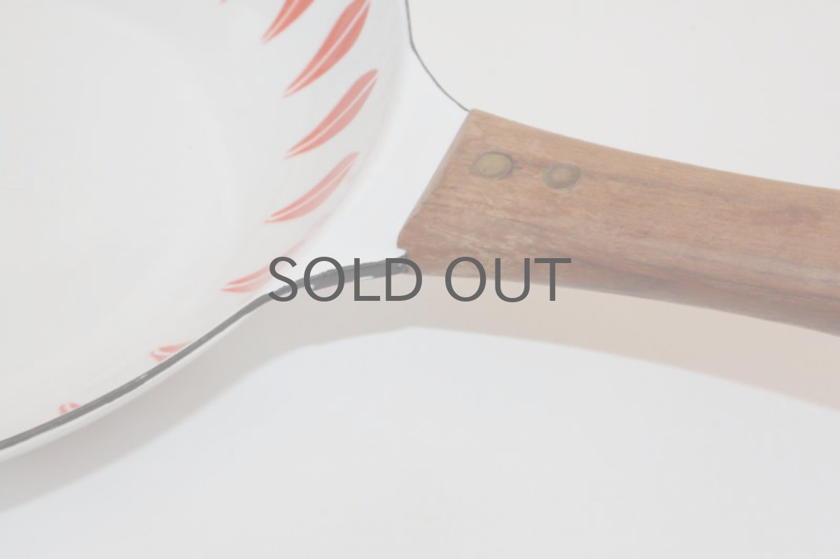 画像3: CATHERINE HOLM Lotus キャサリンホルム ロータス フライパン オレンジ美品 (3)