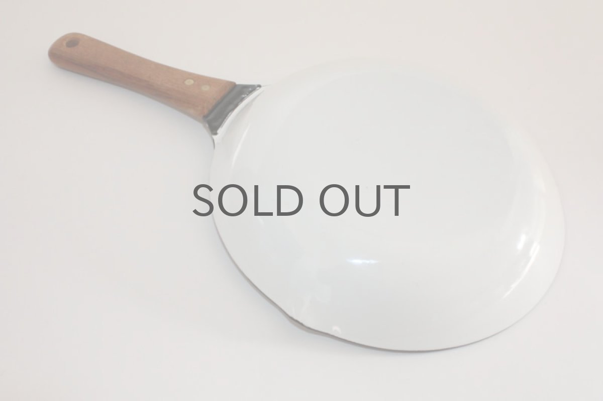 画像4: CATHERINE HOLM Lotus キャサリンホルム ロータス フライパン オレンジ美品 (4)