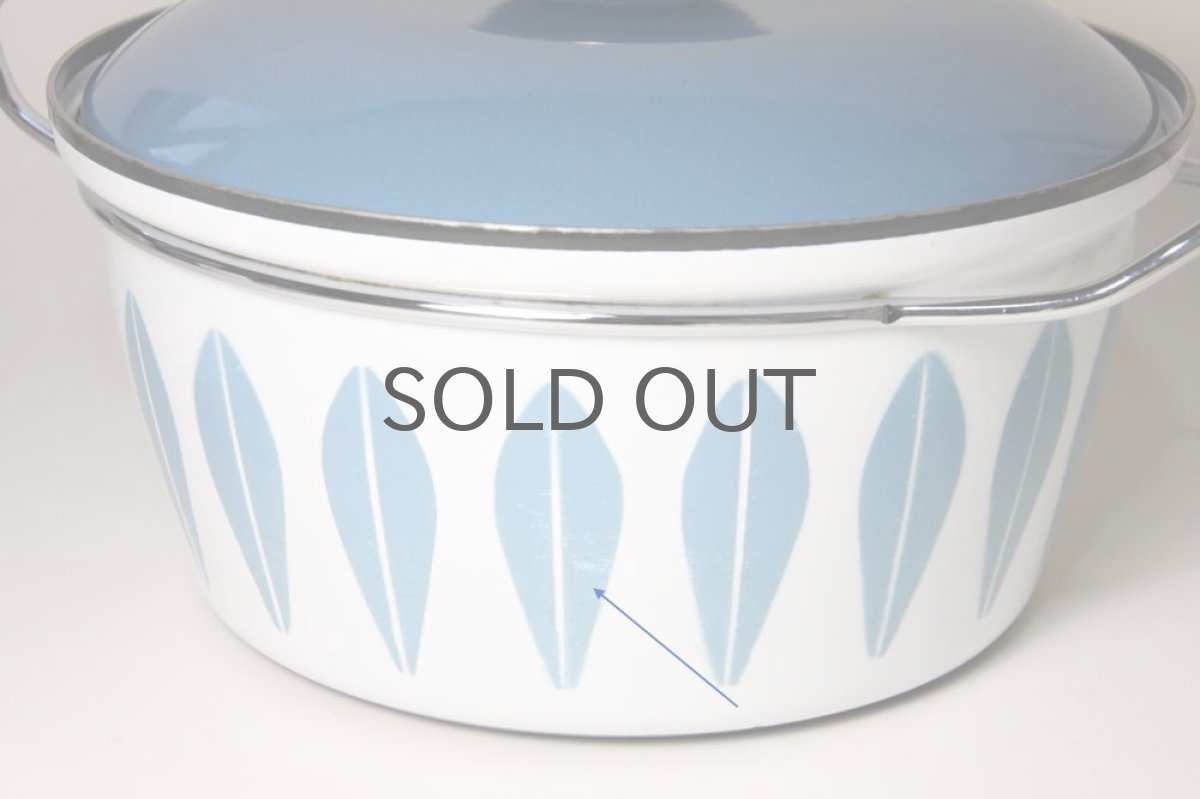画像5: CATHERINE HOLM /Lotus /キャサリンホルム/ロータス/両手鍋22cm/白&ターコイズブルー (5)
