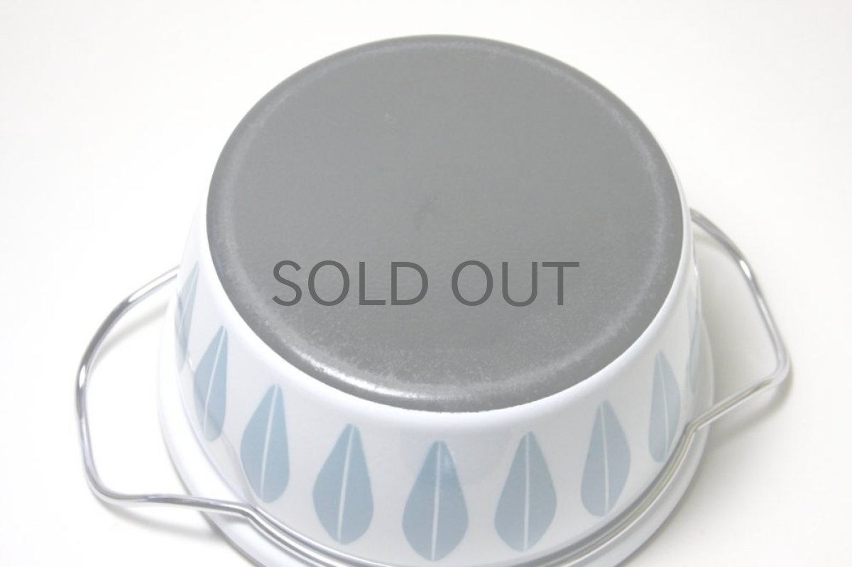 画像10: CATHERINE HOLM /Lotus /キャサリンホルム/ロータス/両手鍋22cm/白&ターコイズブルー (10)