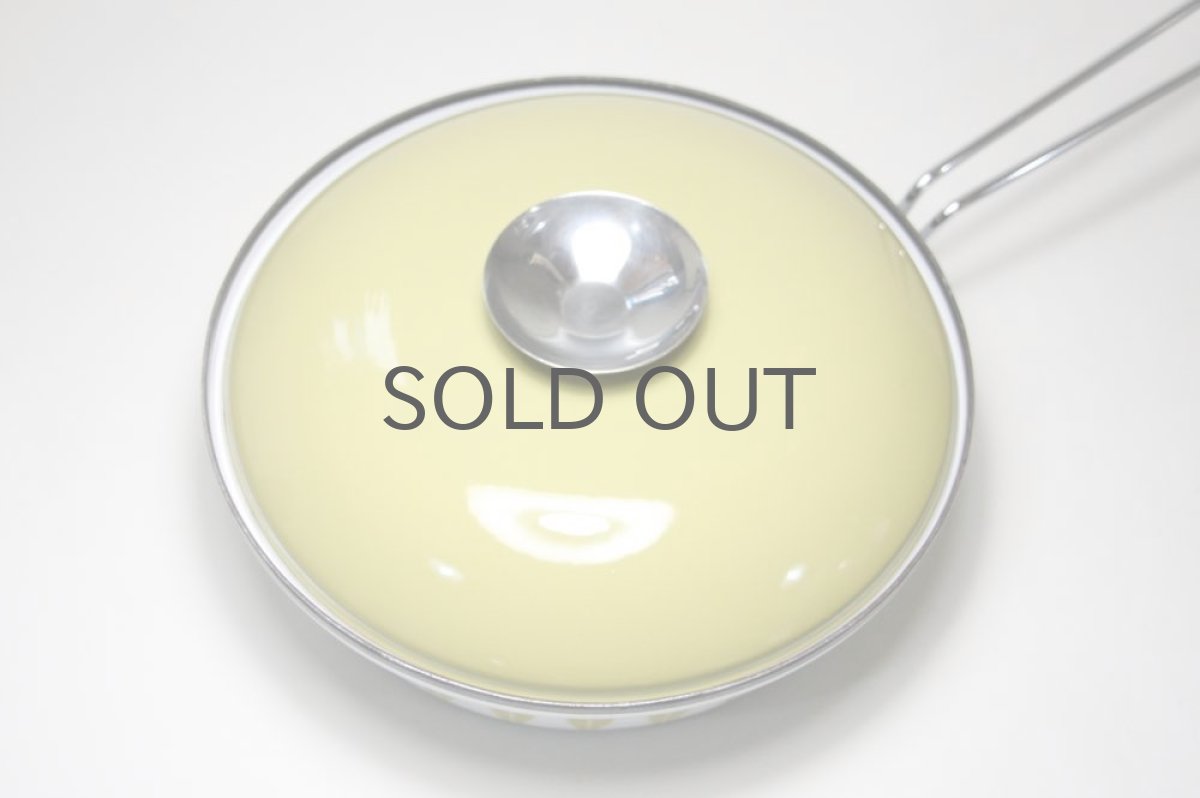 画像2: CATHERINE HOLM Lotus キャサリンホルム ロータス フライパン蓋付き 22cm バタースコッチ (2)