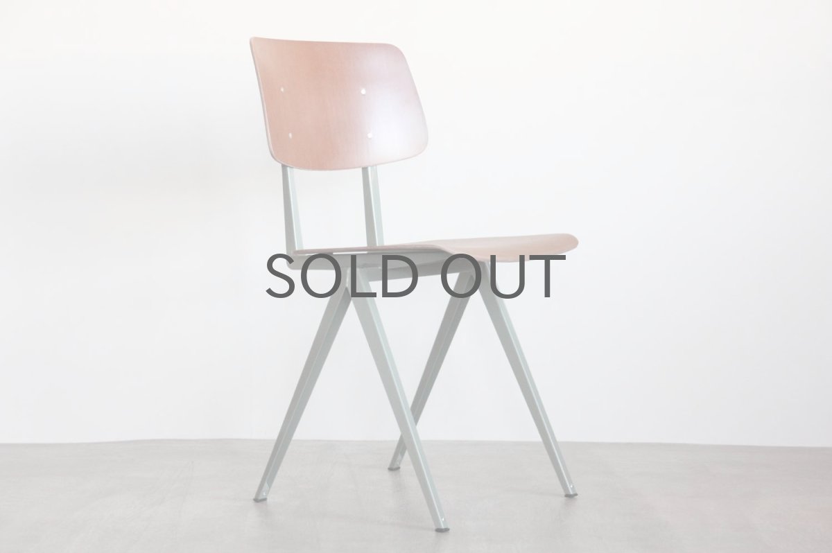 画像2: GALVANITAS/ガルファニタス/S16/インダストリアルチェア/ブラウン/レッドブラウン&セメントグレイ (2)