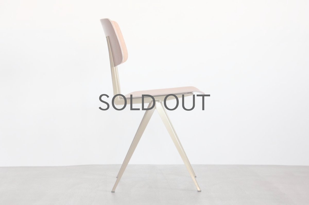 画像3: GALVANITAS/ガルファニタス/S16/インダストリアルチェア/ブラウン&パールゴールド (3)