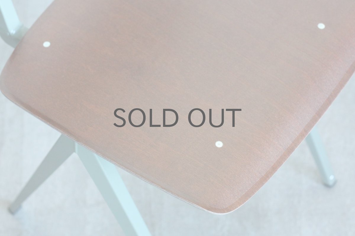 画像5: GALVANITAS/ガルファニタス/S16/インダストリアルチェア/ブラウン/レッドブラウン&セメントグレイ (5)