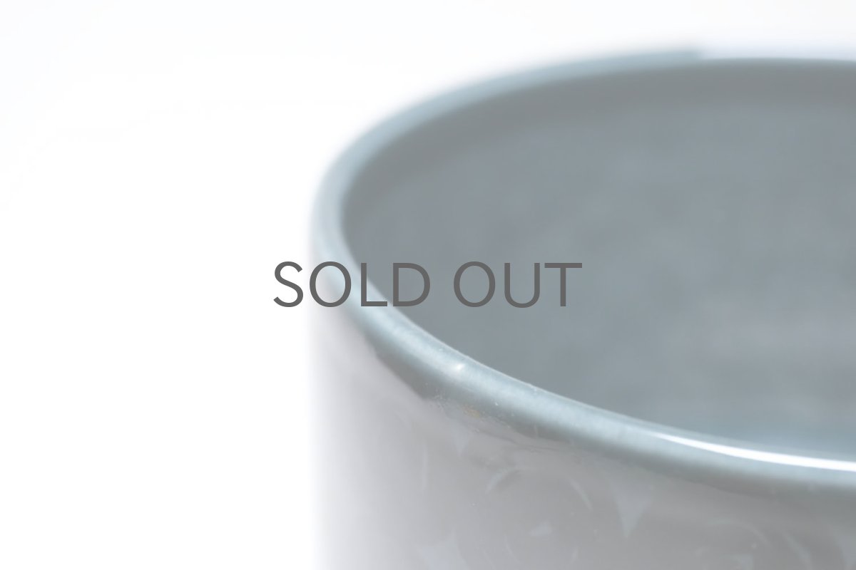 画像4: ビンテージ北欧/ARABIA/アラビア/Kera/ケラ/Gunvor Olin-Gronqvist/Richard Lindh/植物ポット/Mサイズ/レアカラーブルー (4)