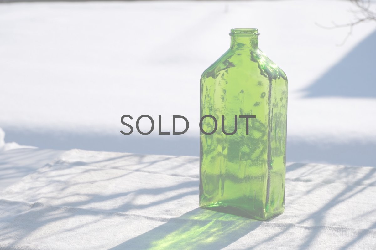 画像1: 【F様専用カート】/RiihimaenLasi/リーヒマエン・ラシ/Helena Tynell/ヘレナ・ティネル/Lankkupullo/ボトル/グリーン (1)