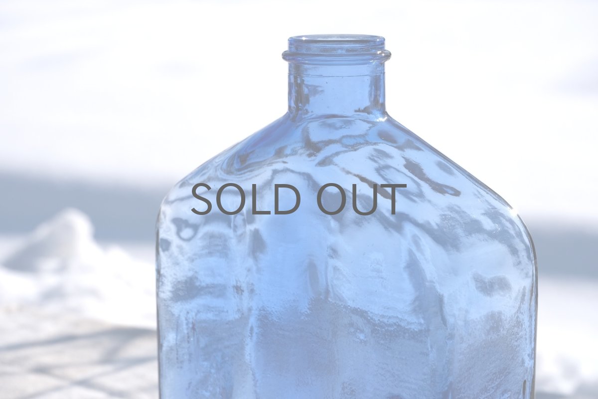 画像2: ビンテージ北欧雑貨/RiihimaenLasi/リーヒマエン・ラシ/Helena Tynell/ヘレナ・ティネル/Lankkupullo/ボトル/ブルー (2)