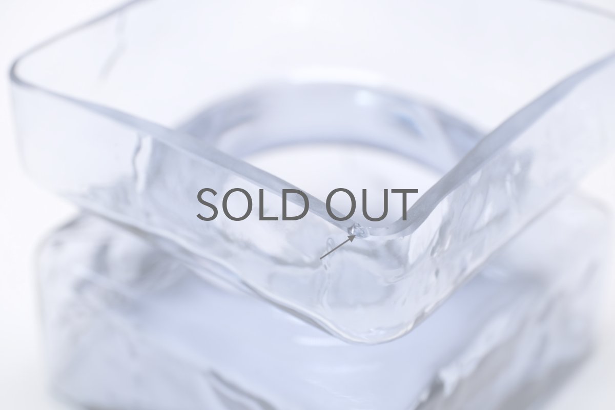 画像7: ビンテージ北欧雑貨/RiihimaenLasi/リーヒマエン・ラシ/花瓶/ラベンダー/Mサイズ (7)