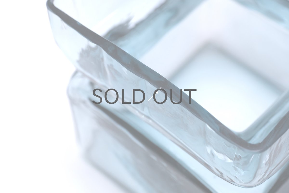 画像6: 北欧雑貨/Riihimaen Lasi/リーヒマエンラシ/Pala/パラシリーズ/花瓶/Lサイズ/ブルーグレー (6)