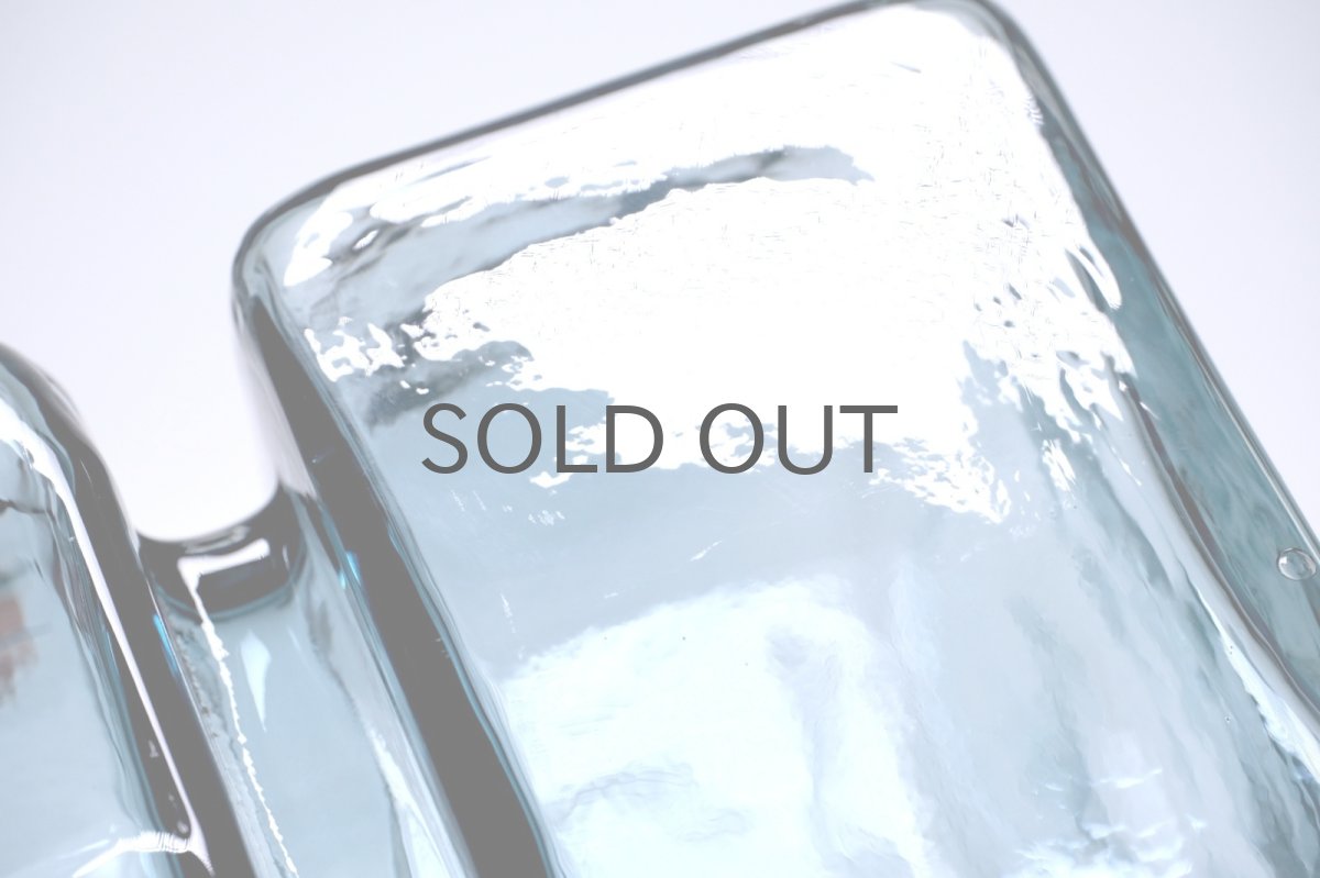 画像9: 北欧雑貨/Riihimaen Lasi/リーヒマエンラシ/Pala/パラシリーズ/花瓶/Lサイズ/ブルーグレー (9)