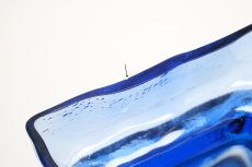 画像5: 北欧雑貨/Riihimaen Lasi/リーヒマエンラシ/Pala/パラシリーズ/花瓶/Lサイズ/ブルー (5)