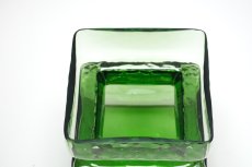 画像3: 北欧雑貨/Riihimaen Lasi/リーヒマエンラシ/Pala/パラシリーズ/花瓶/モスグリーン/Lサイズ (3)