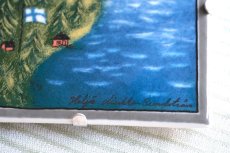 画像2: ARABIA/アラビア /Helja Liukko Sundstrom/ヘルヤ・リウッコ・スンドストロム/サマーハウス＆フィンランド国旗 (2)