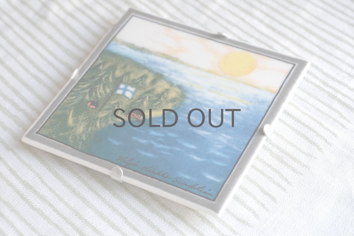 画像3: ARABIA/アラビア /Helja Liukko Sundstrom/ヘルヤ・リウッコ・スンドストロム/サマーハウス＆フィンランド国旗 (3)