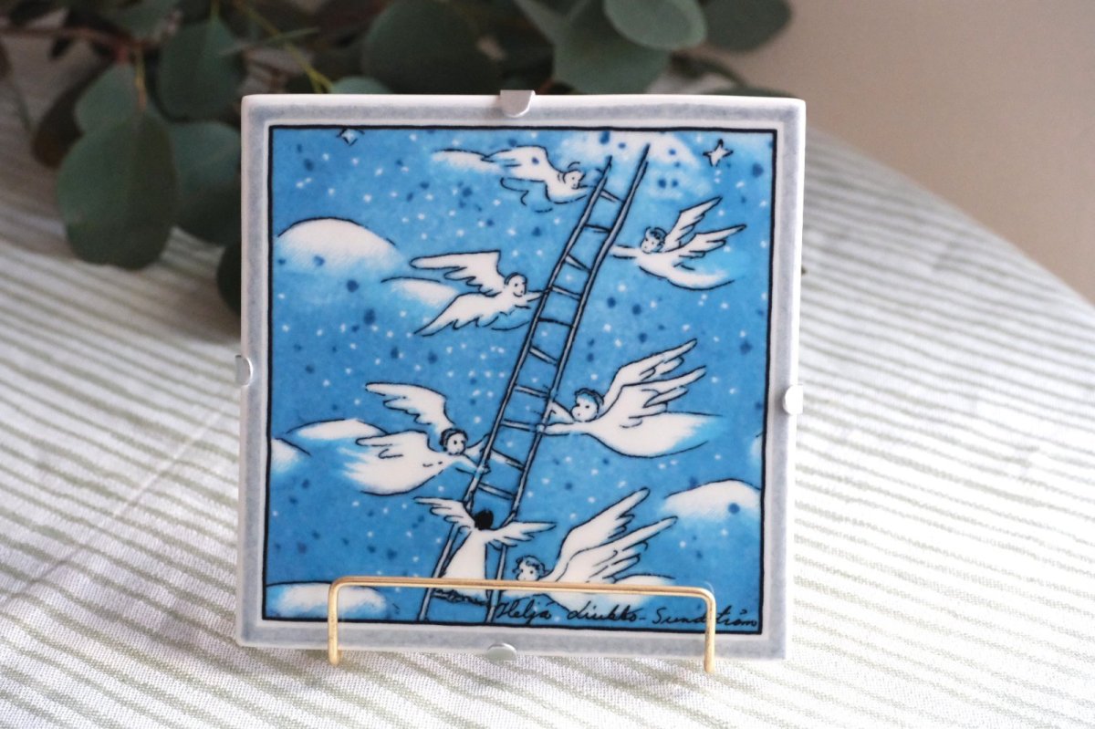 画像1: ARABIA/アラビア /Helja Liukko Sundstrom/ヘルヤ・リウッコ・スンドストロム/天使のハシゴ (1)