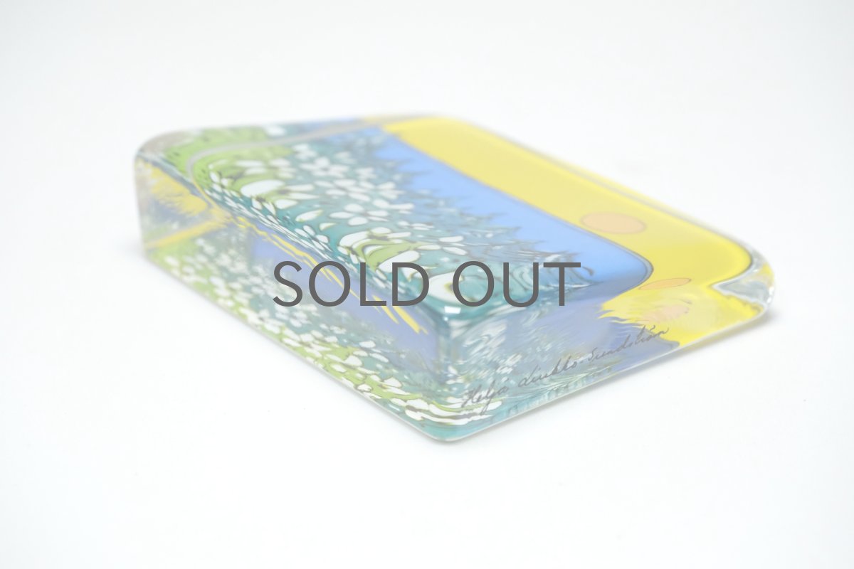 画像7: iittala/イッタラ /Helja Liukko Sundstrom/ヘルヤ・リウッコ・スンドストロム/glass cards/グラスカード/Warmth of the Sun/太陽の暖かさ/Sサイズ (7)