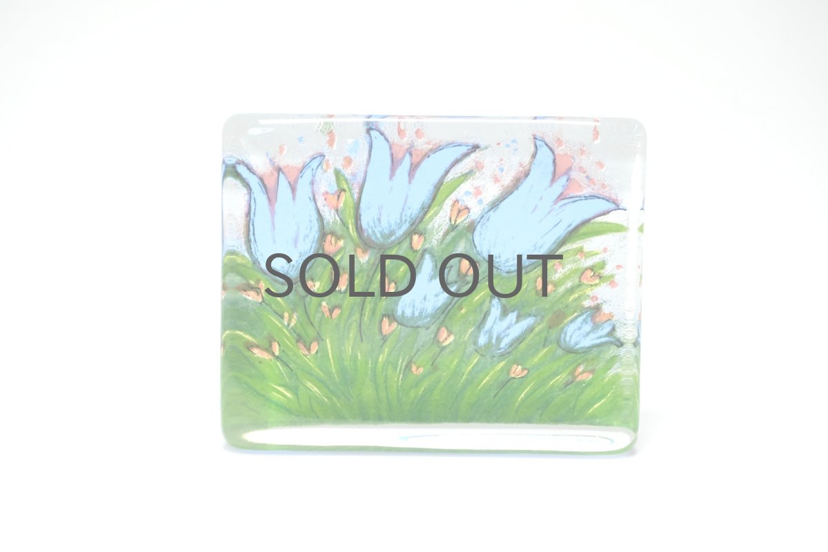 画像1: iittala/イッタラ /Helja Liukko Sundstrom/ヘルヤ・リウッコ・スンドストロム/glass cards/グラスカード/Summer Flowers/夏の花/Sサイズ (1)