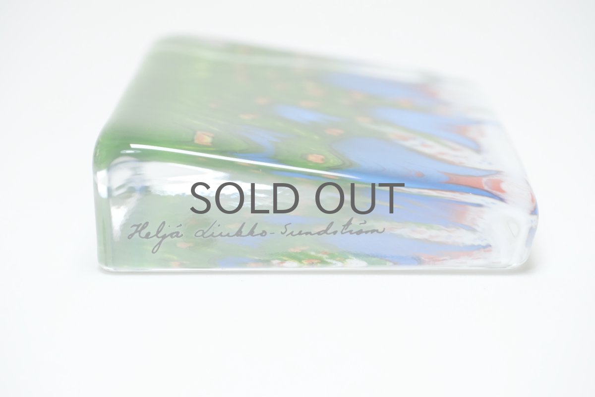 画像5: iittala/イッタラ /Helja Liukko Sundstrom/ヘルヤ・リウッコ・スンドストロム/glass cards/グラスカード/Summer Flowers/夏の花/Sサイズ (5)