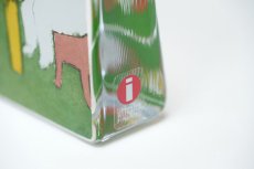 画像4: iittala/イッタラ /Helja Liukko Sundstrom/ヘルヤ・リウッコ・スンドストロム/glass cards/グラスカード/Negotiation bunny /ウサギたちの相談/Sサイズ (4)