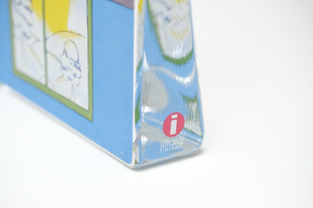 画像6: iittala/イッタラ /Helja Liukko Sundstrom/ヘルヤ・リウッコ・スンドストロム/glass cards/グラスカード/Shimmering Snow/きらめく雪/Sサイズ (6)