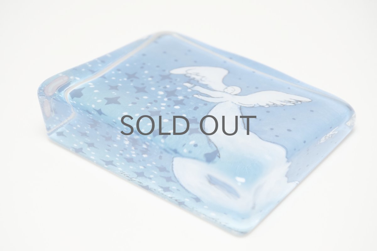 画像7: iittala/イッタラ /Helja Liukko Sundstrom/ヘルヤ・リウッコ・スンドストロム/glass cards/グラスカード/Leikkivä enkeli/ 天使の戯れ/Sサイズ (7)