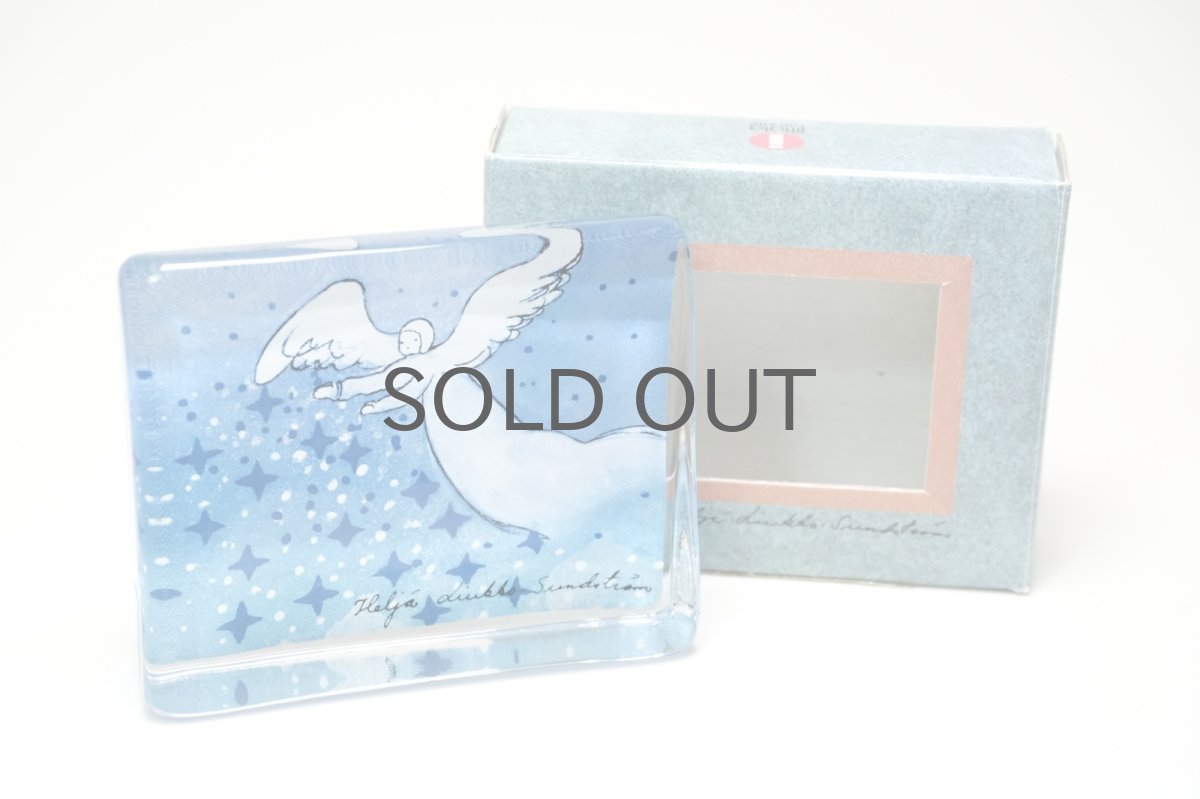 画像6: iittala/イッタラ /Helja Liukko Sundstrom/ヘルヤ・リウッコ・スンドストロム/glass cards/グラスカード/Leikkivä enkeli/ 天使の戯れ/Sサイズ (6)