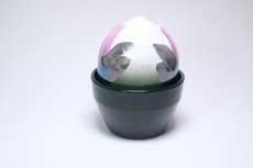 画像2: ARABIA/アラビア /Helja Liukko Sundstrom/ヘルヤ・リウッコ・スンドストロム/Ikikukka/永遠の花/ピンクチューリップ＆ダークグリーン45 (2)