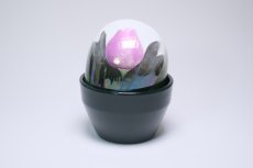 画像3: ARABIA/アラビア /Helja Liukko Sundstrom/ヘルヤ・リウッコ・スンドストロム/Ikikukka/永遠の花/ピンクチューリップ＆ダークグリーン45 (3)