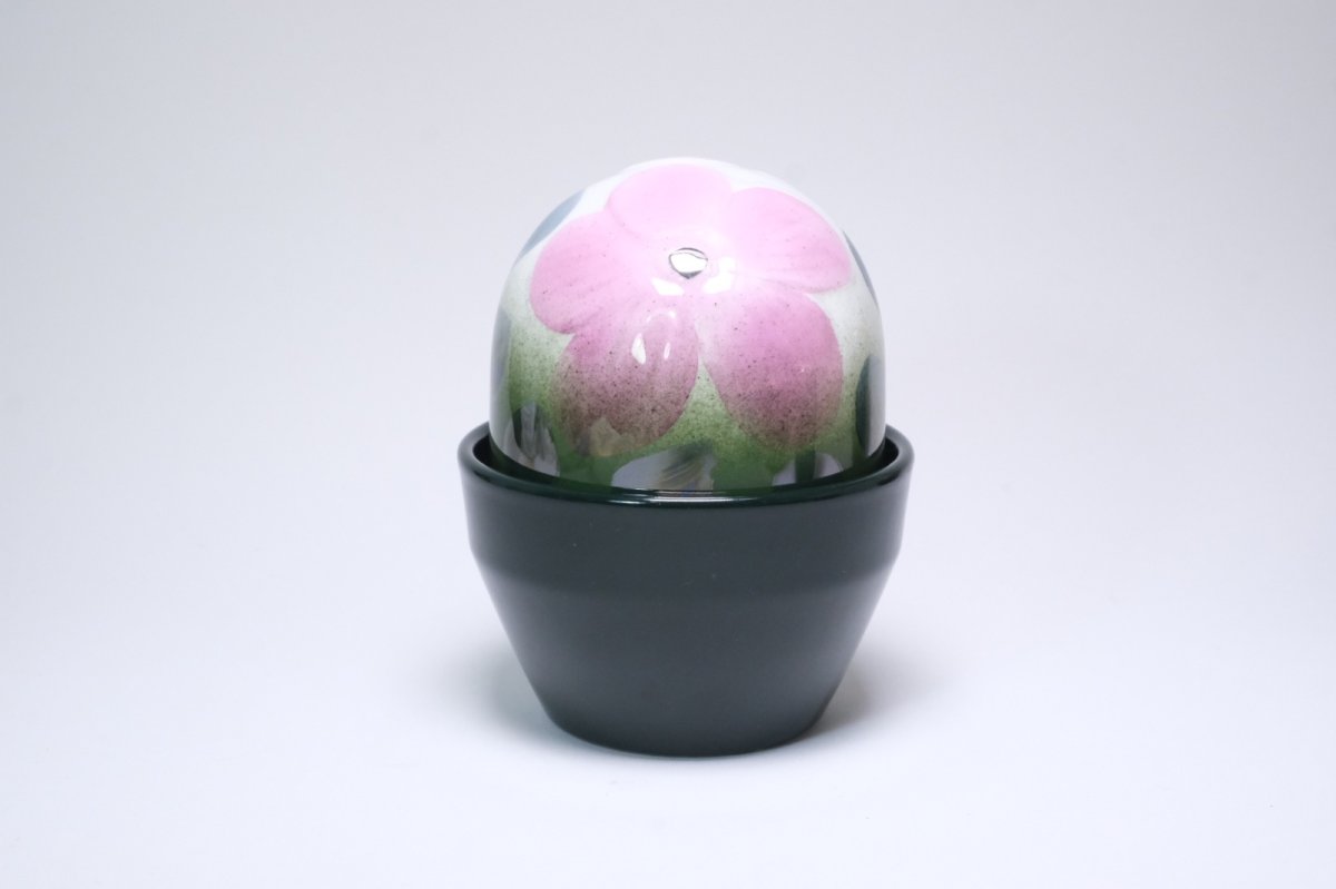 画像3: ARABIA/アラビア /Helja Liukko Sundstrom/ヘルヤ・リウッコ・スンドストロム/Ikikukka/永遠の花/ピンク花＆ダークグリーン42 (3)