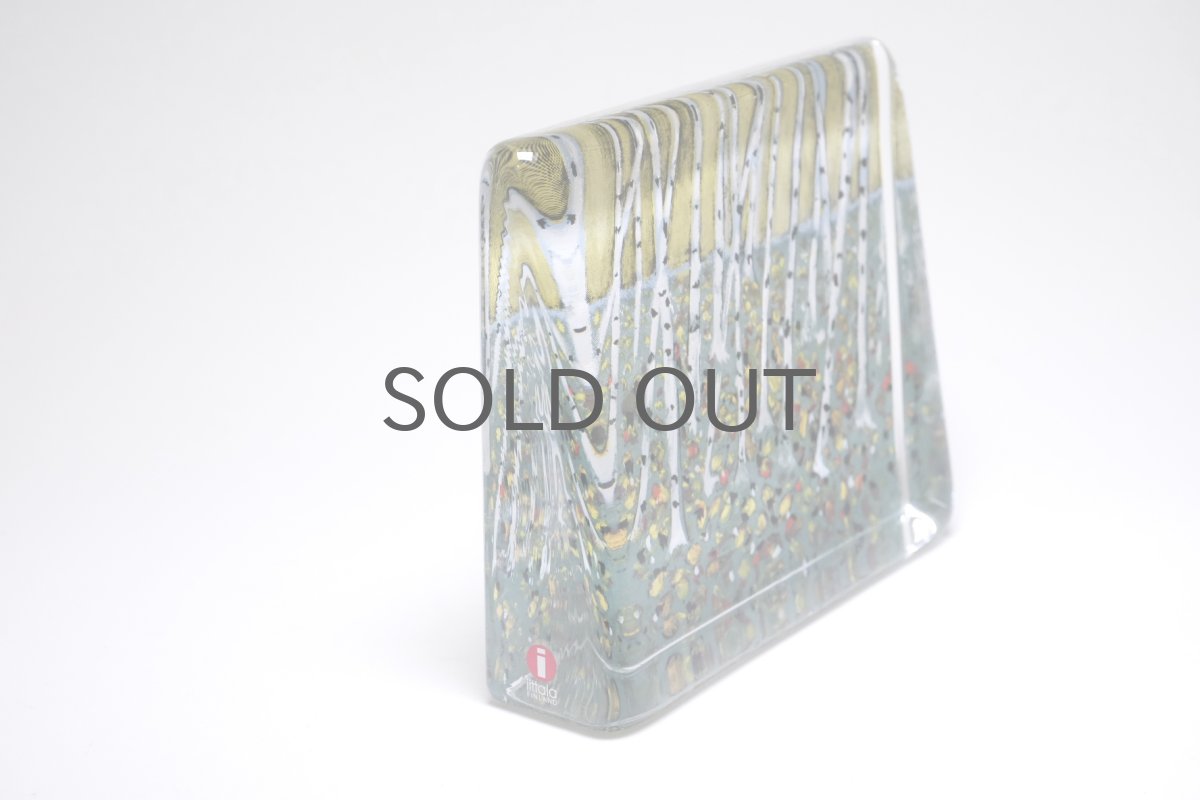 画像3: iittala/イッタラ/Helja Liukko Sundstrom/ヘルヤ・リウッコ・スンドストロム/Lehtien tanssi/落ち葉たちのダンス/ガラスカード/Lサイズ (3)