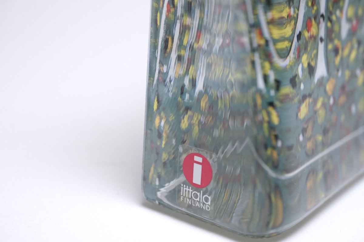 画像4: iittala/イッタラ/Helja Liukko Sundstrom/ヘルヤ・リウッコ・スンドストロム/Lehtien tanssi/落ち葉たちのダンス/ガラスカード/Lサイズ (4)