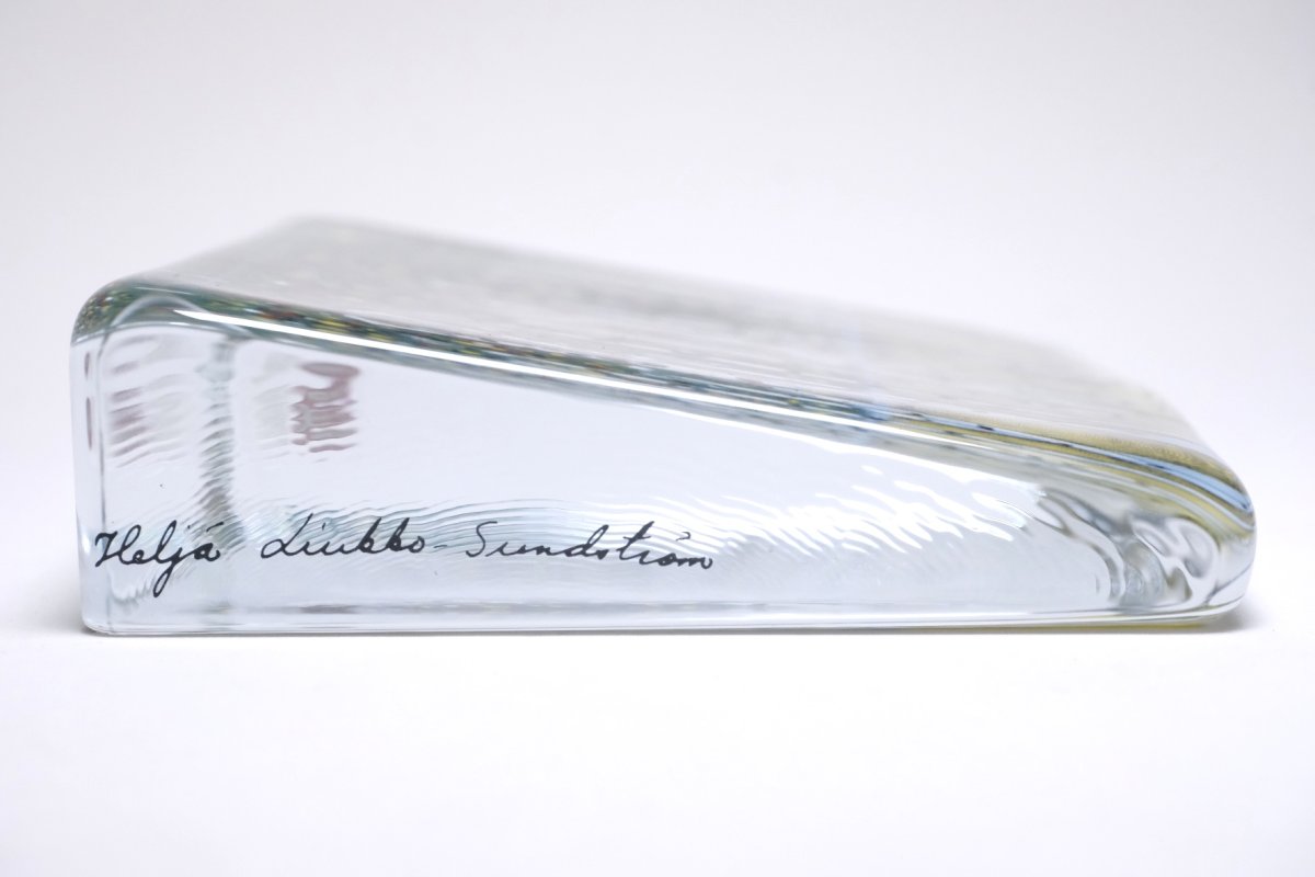 画像5: iittala/イッタラ/Helja Liukko Sundstrom/ヘルヤ・リウッコ・スンドストロム/Lehtien tanssi/落ち葉たちのダンス/ガラスカード/Lサイズ (5)