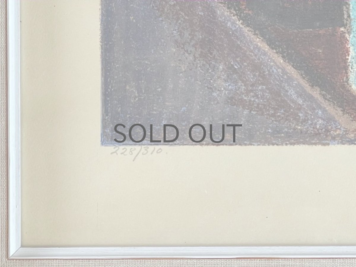 画像3: デンマーク画家/Jack Kampmann/ジャック・カンプマン/リトグラフ/1958年 (3)