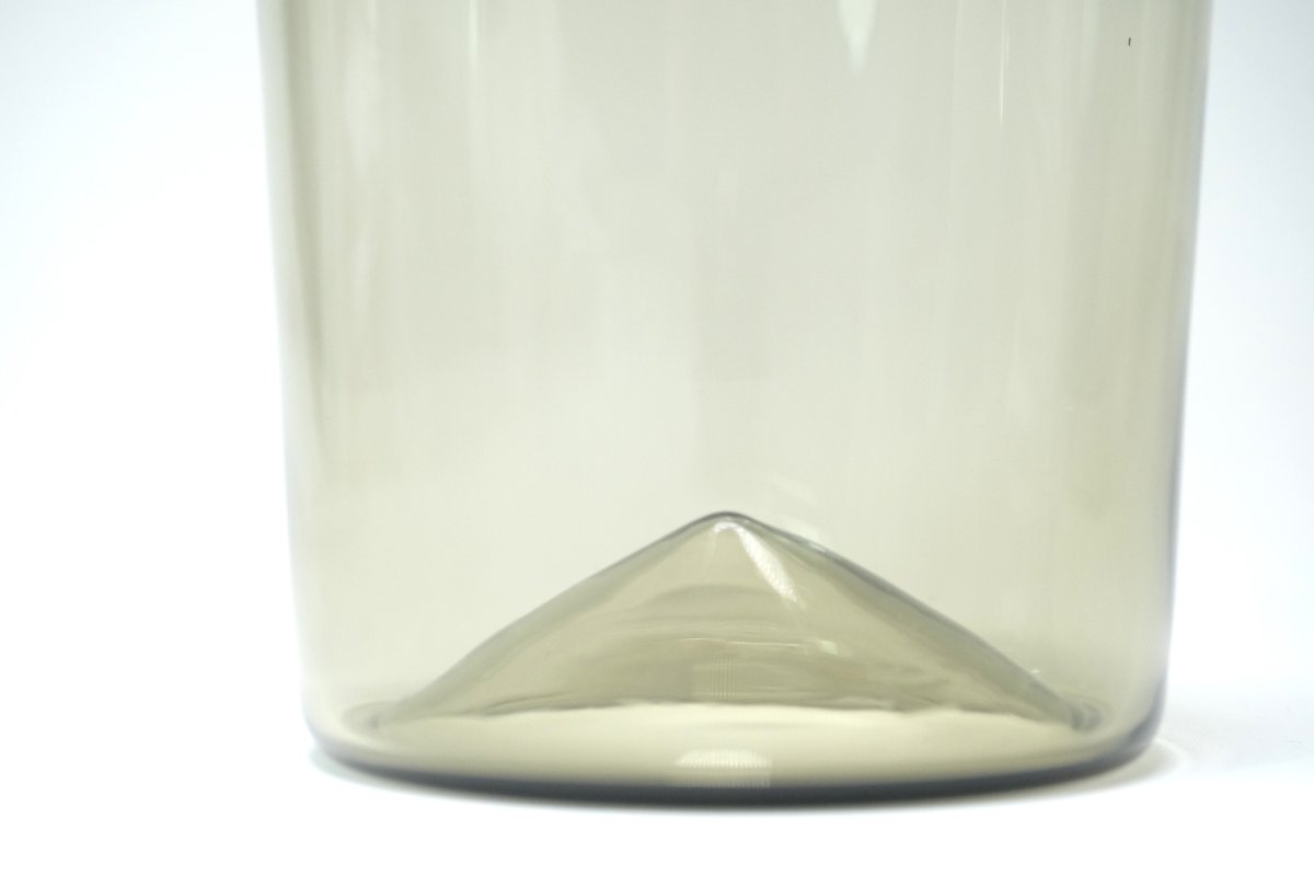 画像2: ビンテージ北欧雑貨/Kaj Franck/カイ・フランク/Nuutajarvi/ヌータヤルヴィ/Lilli/タンブラー/1719/ライトオリーブグレー/No.1 (2)