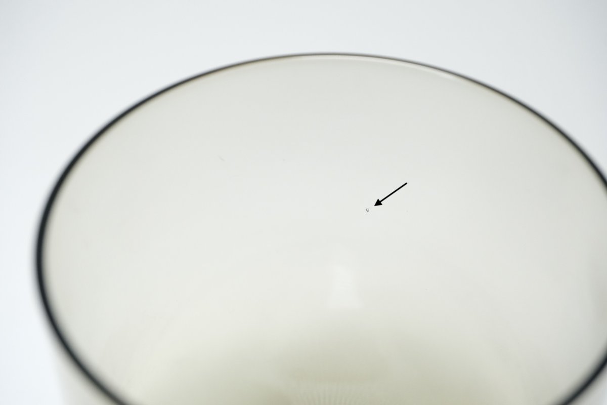 画像5: ビンテージ北欧雑貨/Kaj Franck/カイ・フランク/Nuutajarvi/ヌータヤルヴィ/Lilli/タンブラー/1719/ライトオリーブグレー/No.1 (5)