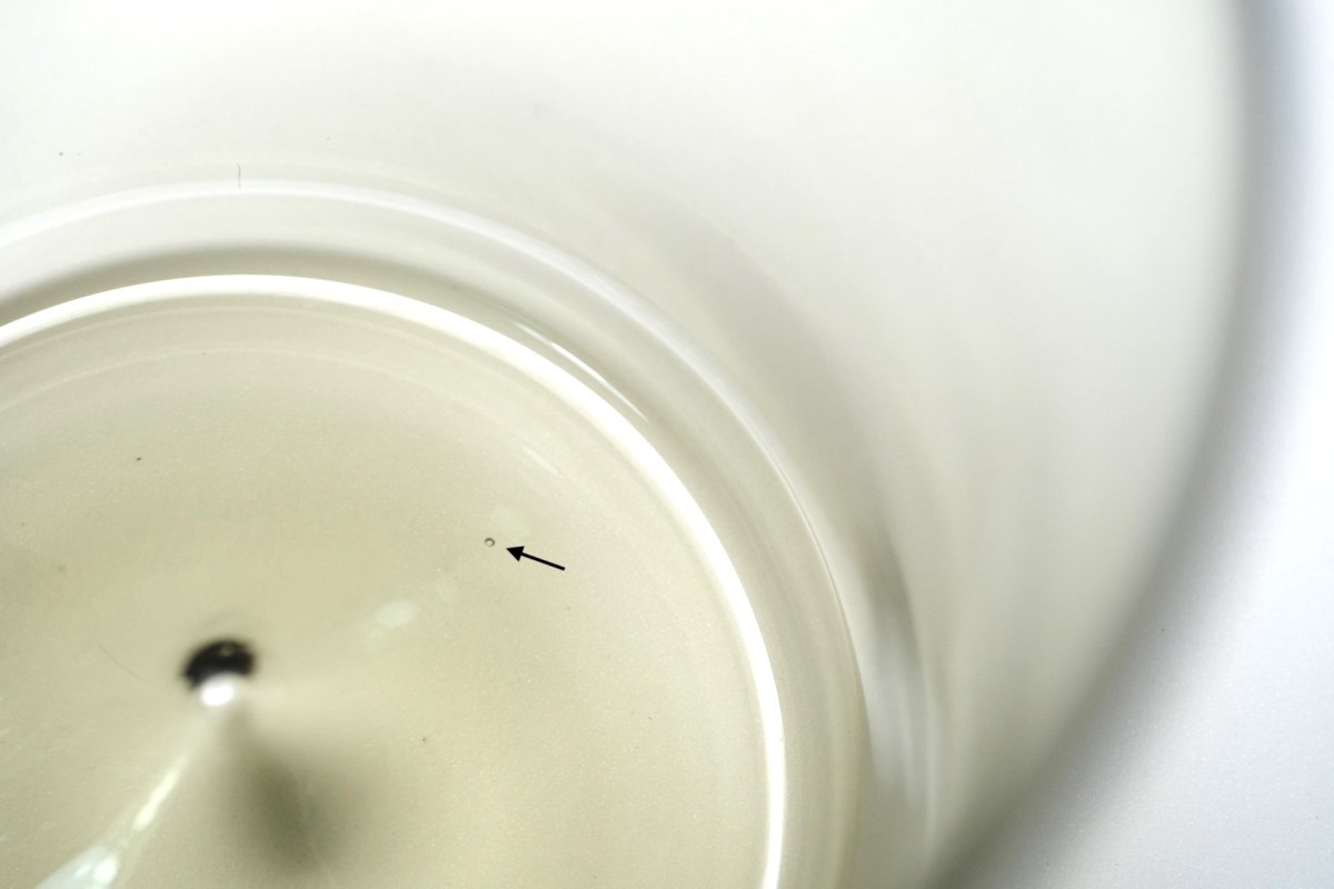 画像6: ビンテージ北欧雑貨/Kaj Franck/カイ・フランク/Nuutajarvi/ヌータヤルヴィ/Lilli/タンブラー/1719/ライトオリーブグレー/No.3 (6)