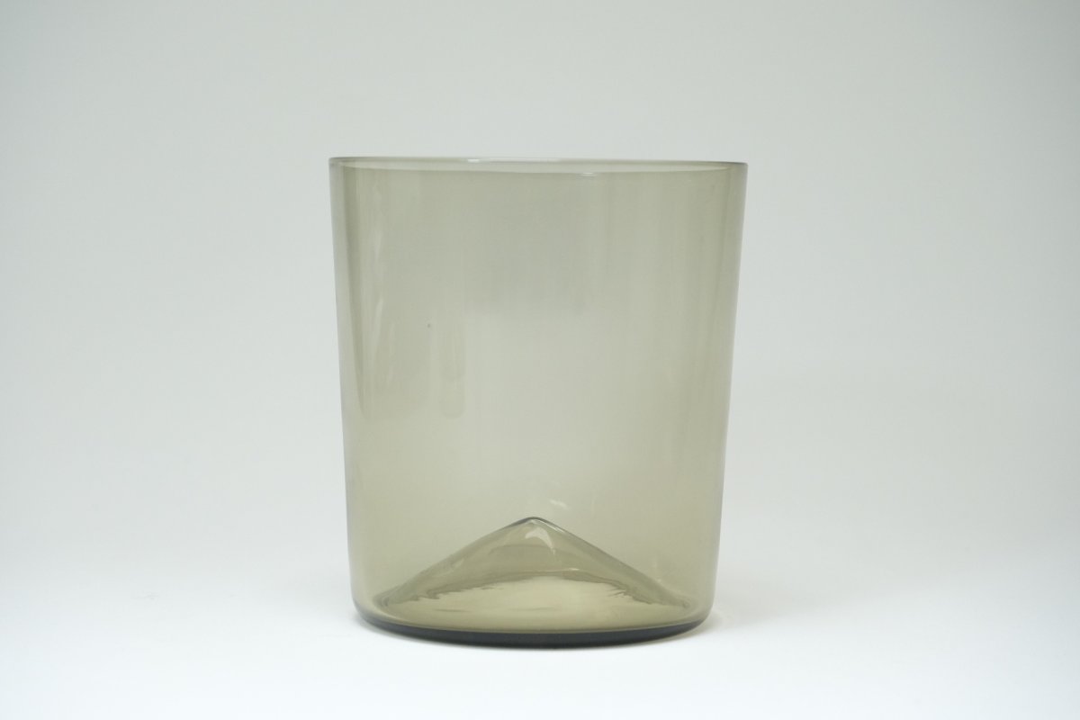 画像1: ビンテージ北欧雑貨/Kaj Franck/カイ・フランク/Nuutajarvi/ヌータヤルヴィ/Lilli/タンブラー/1719/ライトオリーブグレー/No.1 (1)