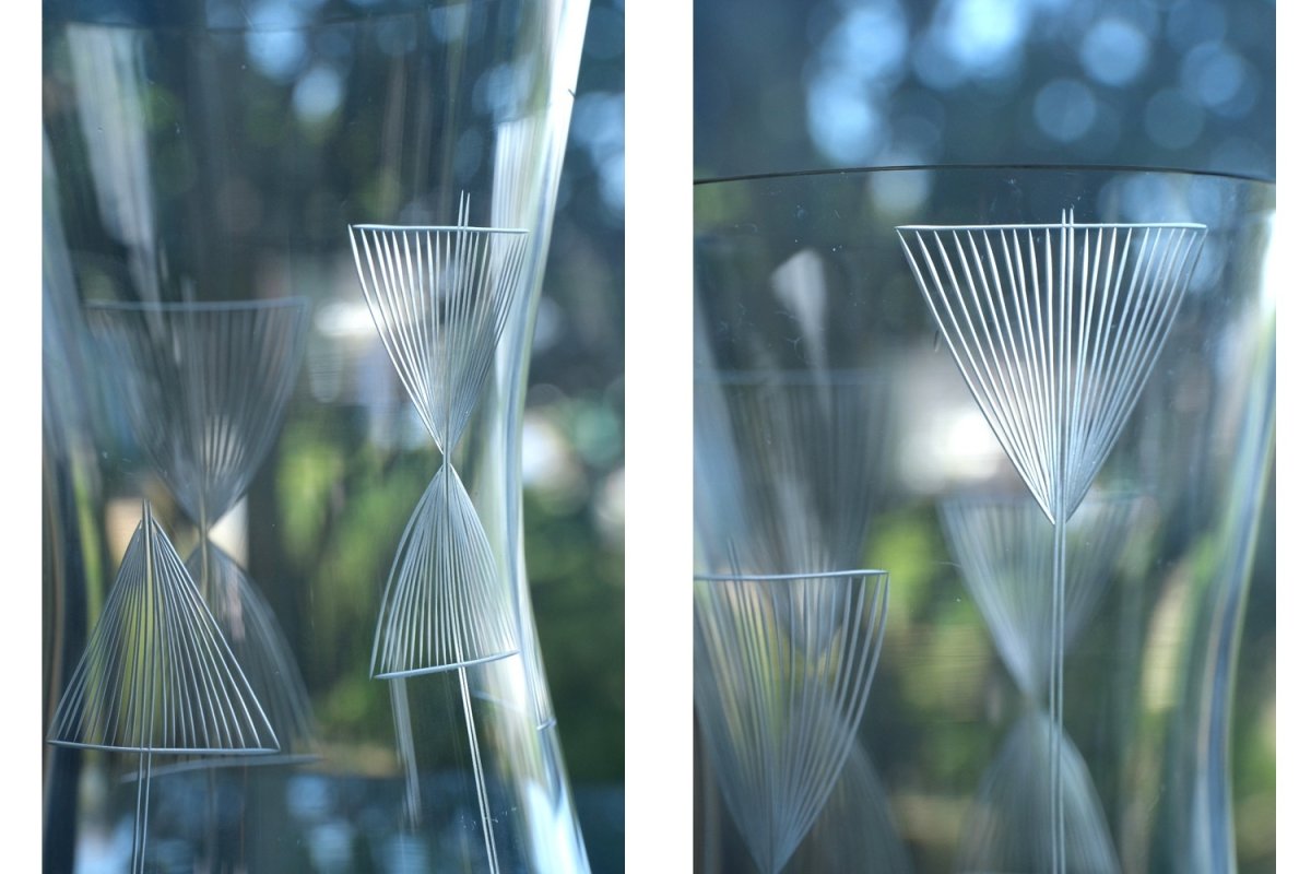 画像5: ビンテージ北欧雑貨/Kaj Franck/カイ・フランク/Nuutajarvi/ヌータヤルヴィ/Rista/Länsi (5)