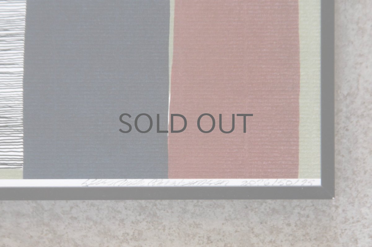 画像2: 北欧クラフトポスター/デンマークのアーティスト/Leise Dich Abrahamsen/A4フレーム付き/No.3 (2)