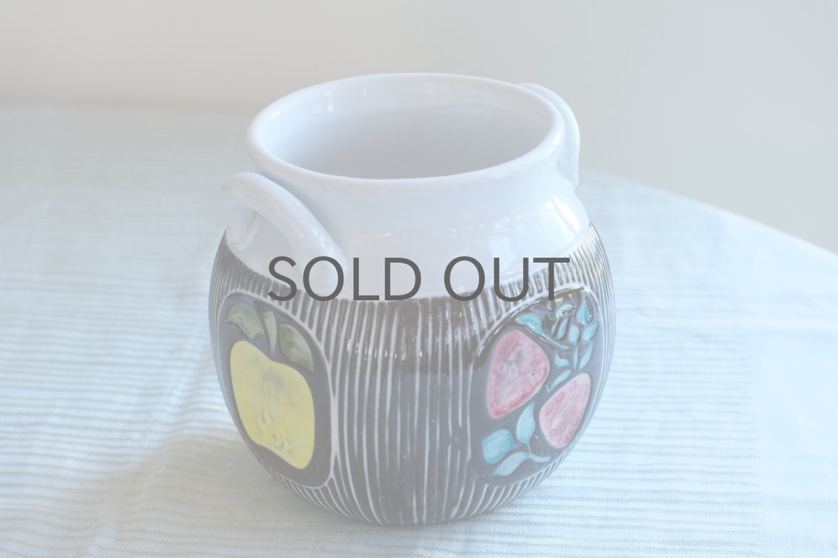 画像2: Upsala Ekeby /ウプサラ　エクビィ/マリ・シムルソン/キッチンツールスタンド/ジャー/果物/Lサイズ (2)