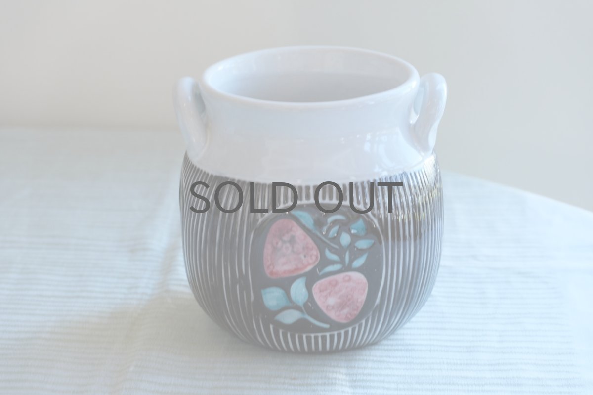 画像3: Upsala Ekeby /ウプサラ　エクビィ/マリ・シムルソン/キッチンツールスタンド/ジャー/果物/Lサイズ (3)