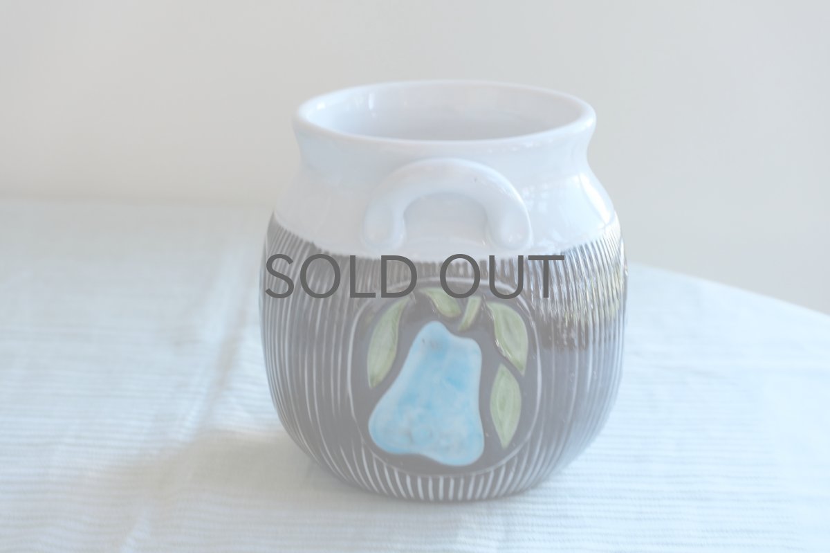 画像4: Upsala Ekeby /ウプサラ　エクビィ/マリ・シムルソン/キッチンツールスタンド/ジャー/果物/Lサイズ (4)